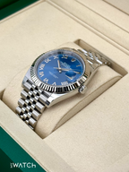 NEW 2026 Rolex Datejust 41mm 126334 Jubilee Azzurro-Blue Dial