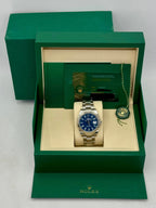 2026 Rolex Datejust 41mm 126334 Stainless Steel Oyster Blue Dial