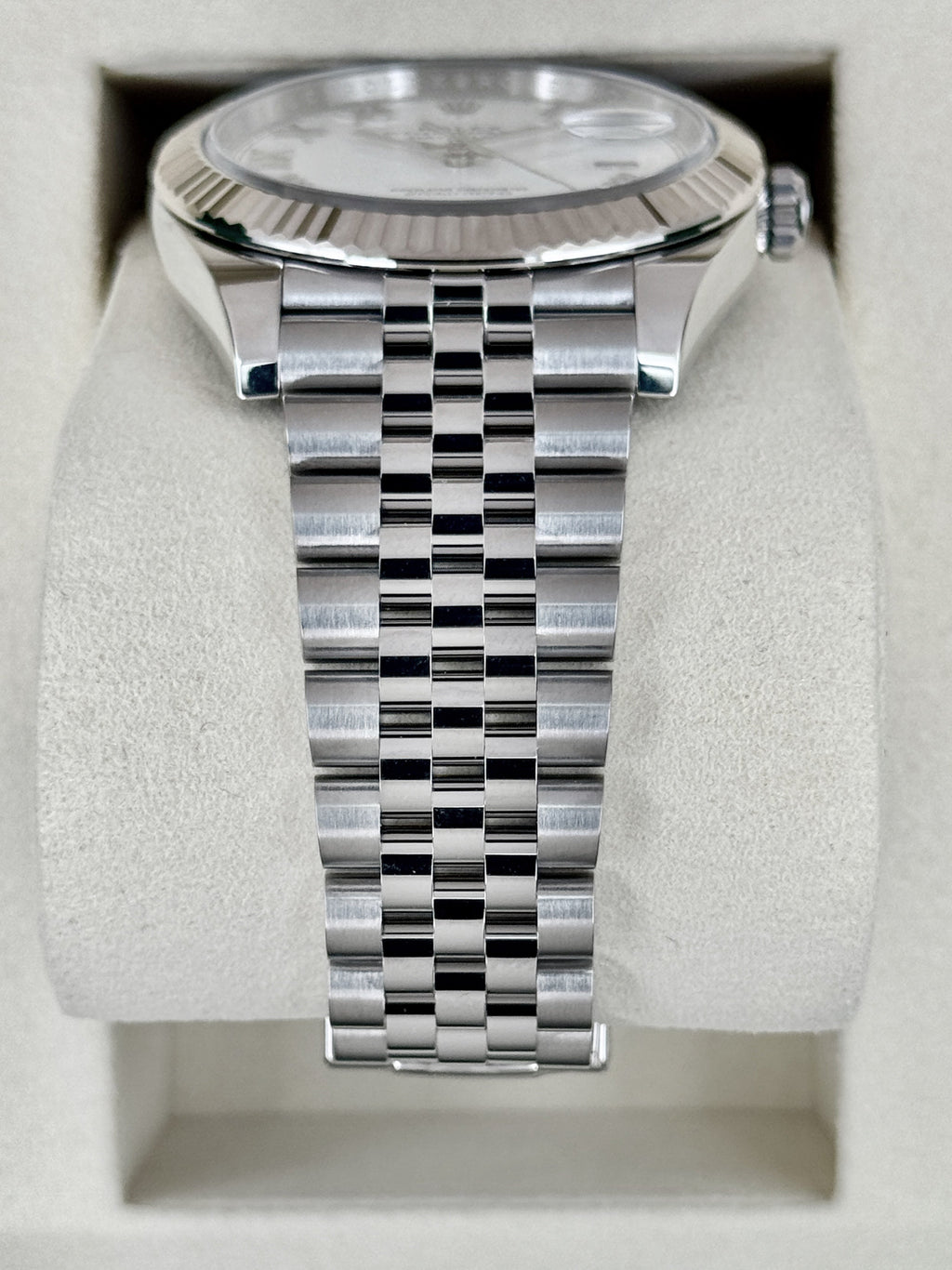 NEW 2026 Rolex Datejust 41mm 126334 Stainless Steel Jubilee White Roman Numeral Dial