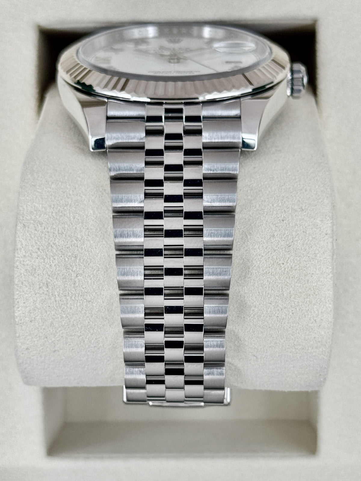 NEW 2026 Rolex Datejust 41mm 126334 Stainless Steel Jubilee White Roman Numeral Dial