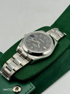 2025 CPO Rolex Datejust II 41mm 116300 Stainless Steel Oyster Black Dial