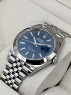 2019 Rolex Datejust 41mm 126300 Stainless Steel Jubilee Blue Dial