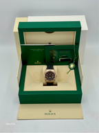 2022 Rolex Sky-Dweller 42mm 326235 Rose Gold Oysterflex Chocolate Dial