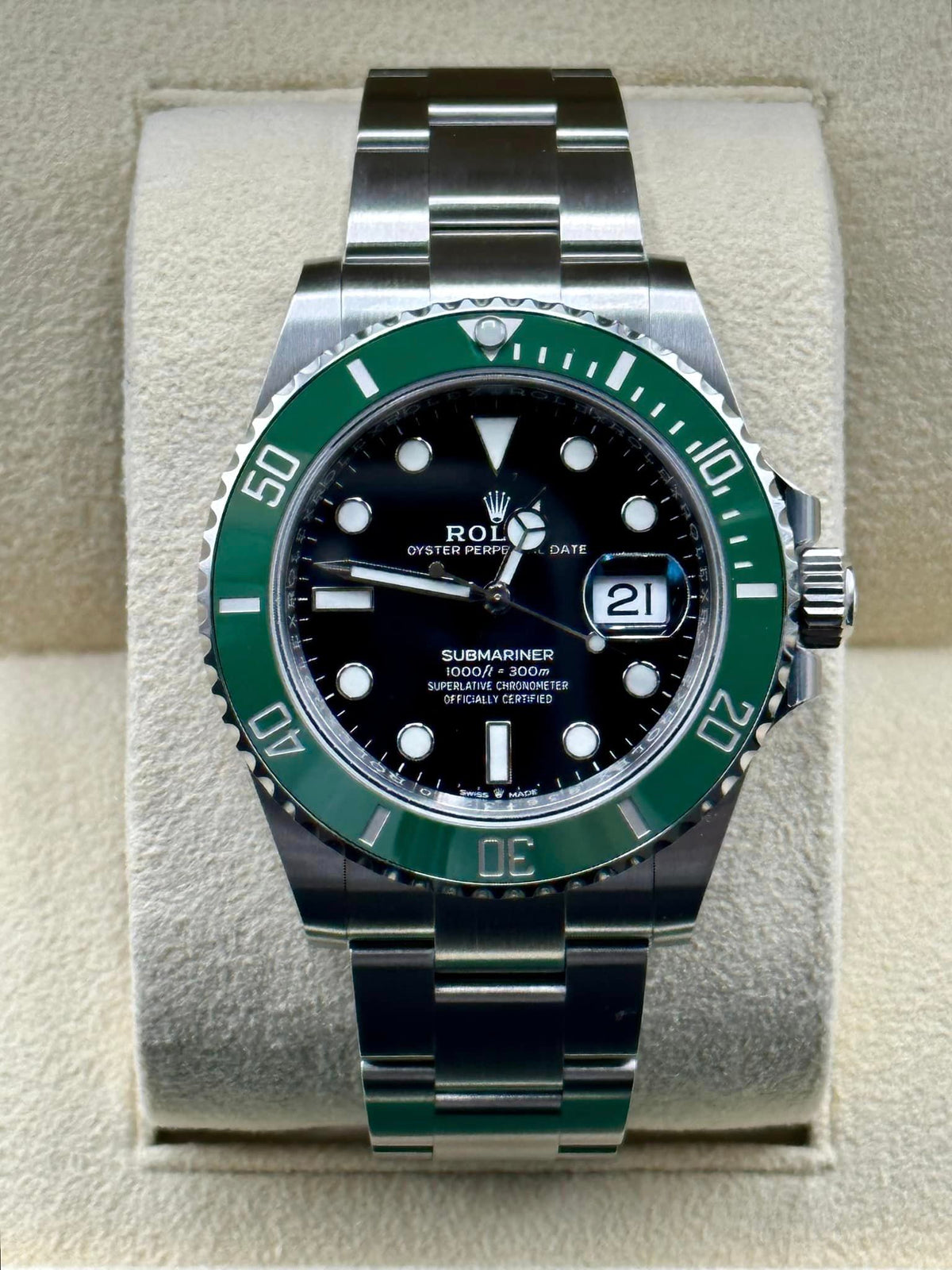 NEW 2023 Rolex Submariner "Starbucks" 41mm 126610LV Black Dial