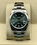NEW 2023 Rolex Datejust 41mm 126300 Oyster Green Dial