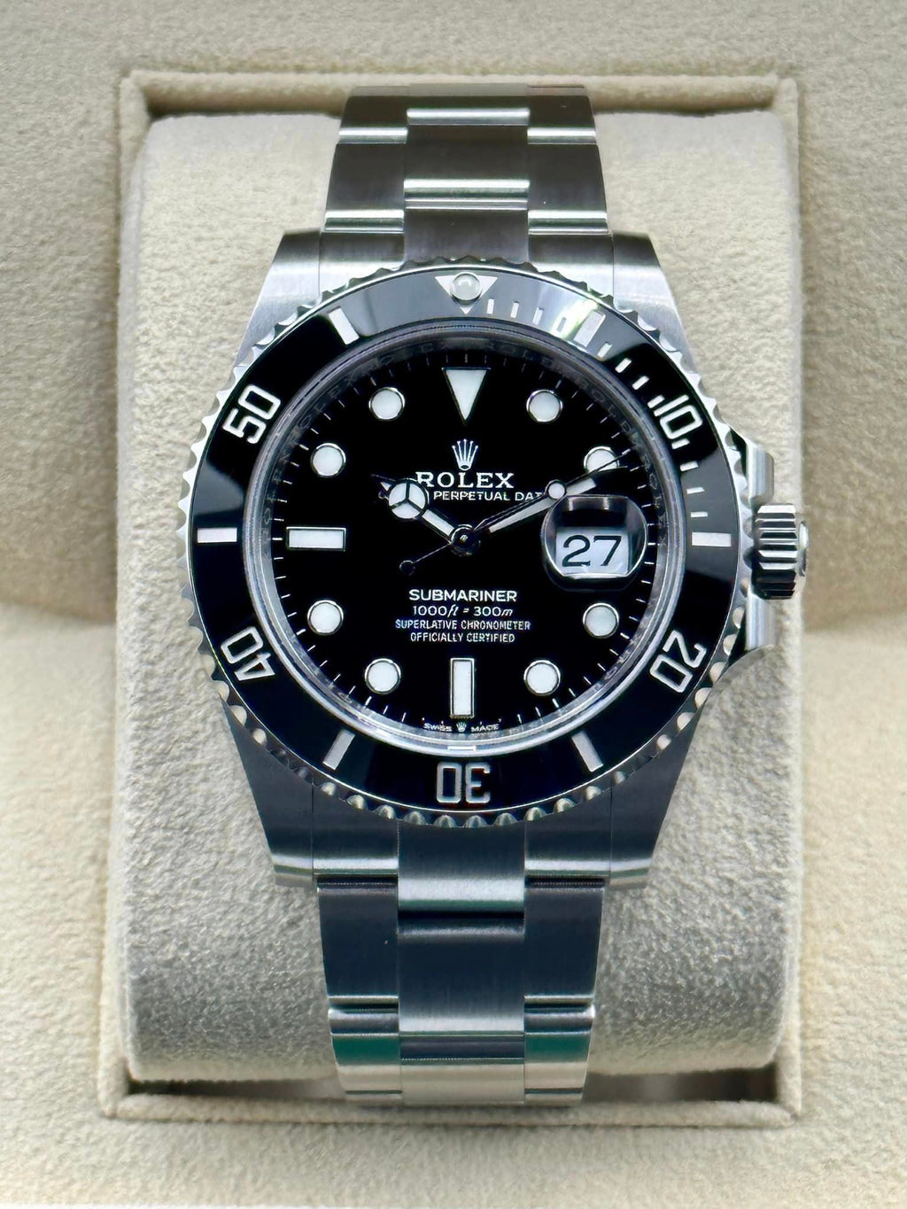 NEW 2023 Rolex Submariner 41mm 126610LN Stainless Steel Black Dial