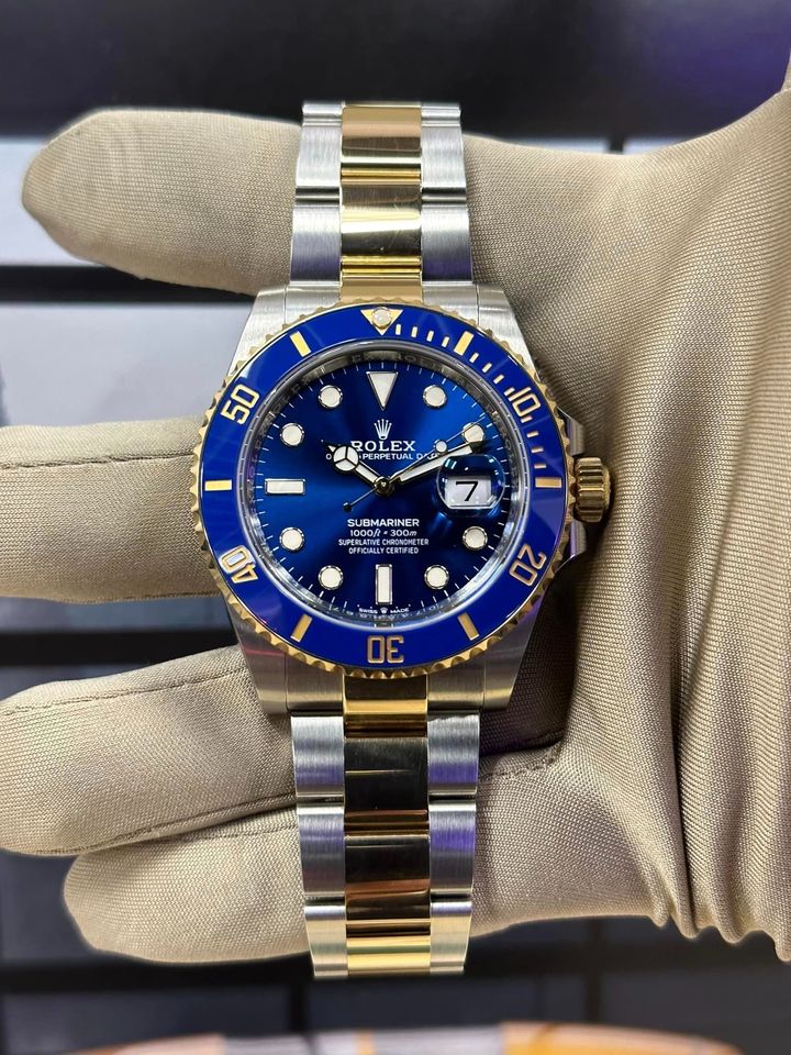 2023 Rolex Submariner "Bluesy" 41mm 126613LB Two-Tone Blue Dial