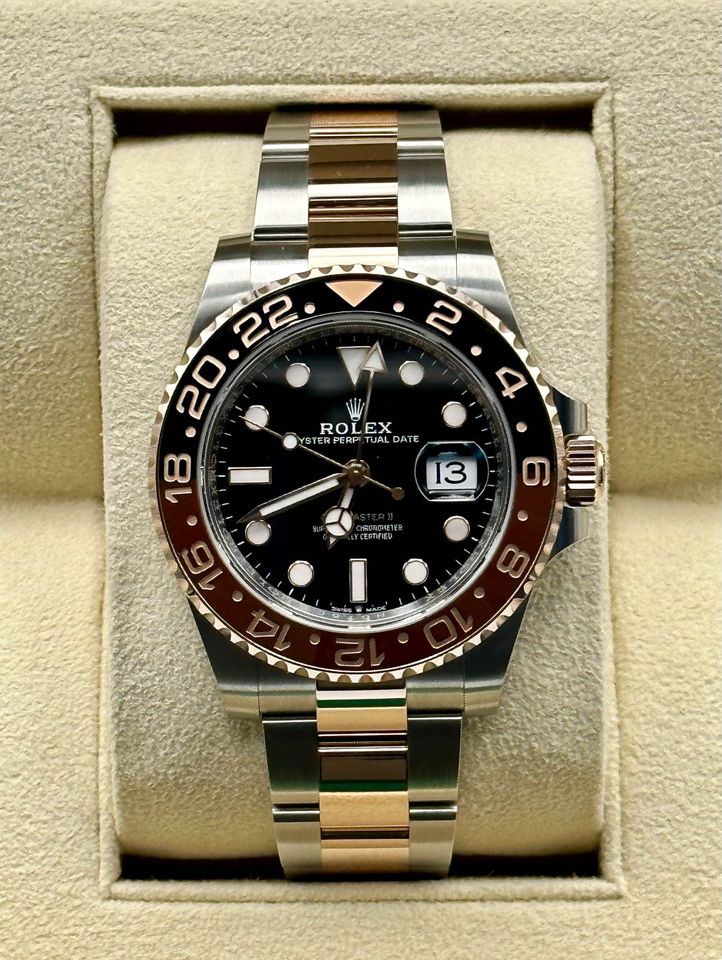 NEW 2023 Rolex GMT-Master II "Rootbeer" 126711CHNR Two-Tone