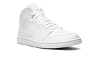 Air Jordan 1 Mid "Triple White" 554724 136