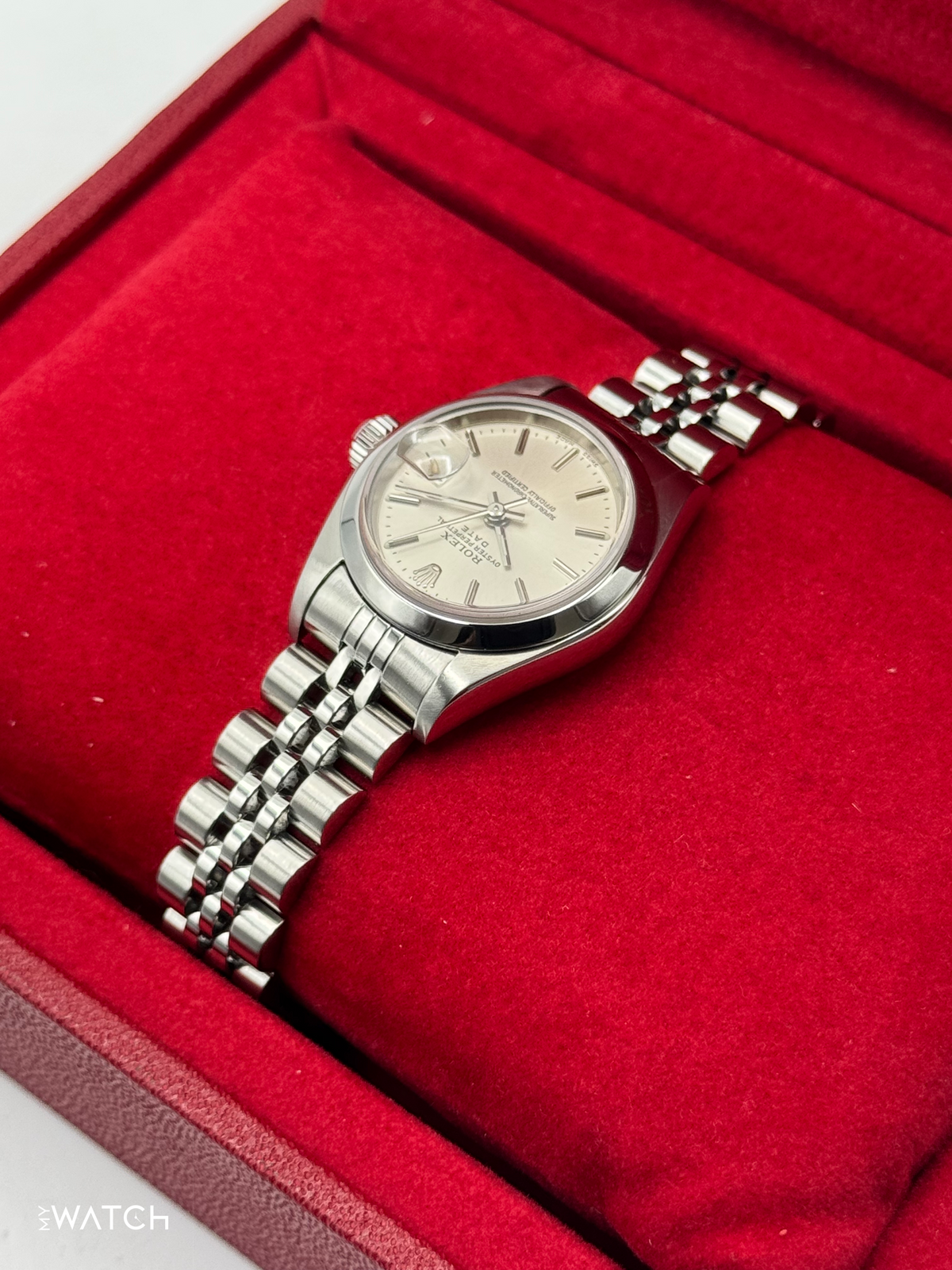 2002 Rolex Lady Datejust 26mm 79160 Stainless Steel Jubilee Silver Dial