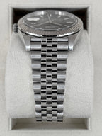 2021 Rolex Datejust 41mm 126334 Stainless Steel Jubilee Rhodium Dial
