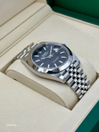 NEW 2025 Rolex Datejust 41mm 126300 Stainless Steel Jubilee Black Dial