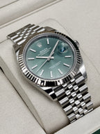 2025 Rolex Datejust 41mm 126334 Stainless Steel Jubilee Green Dial
