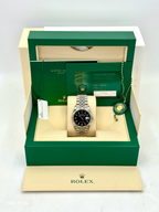 2021 Rolex Datejust 36mm 126234 Stainless Steel Jubilee Black Dial