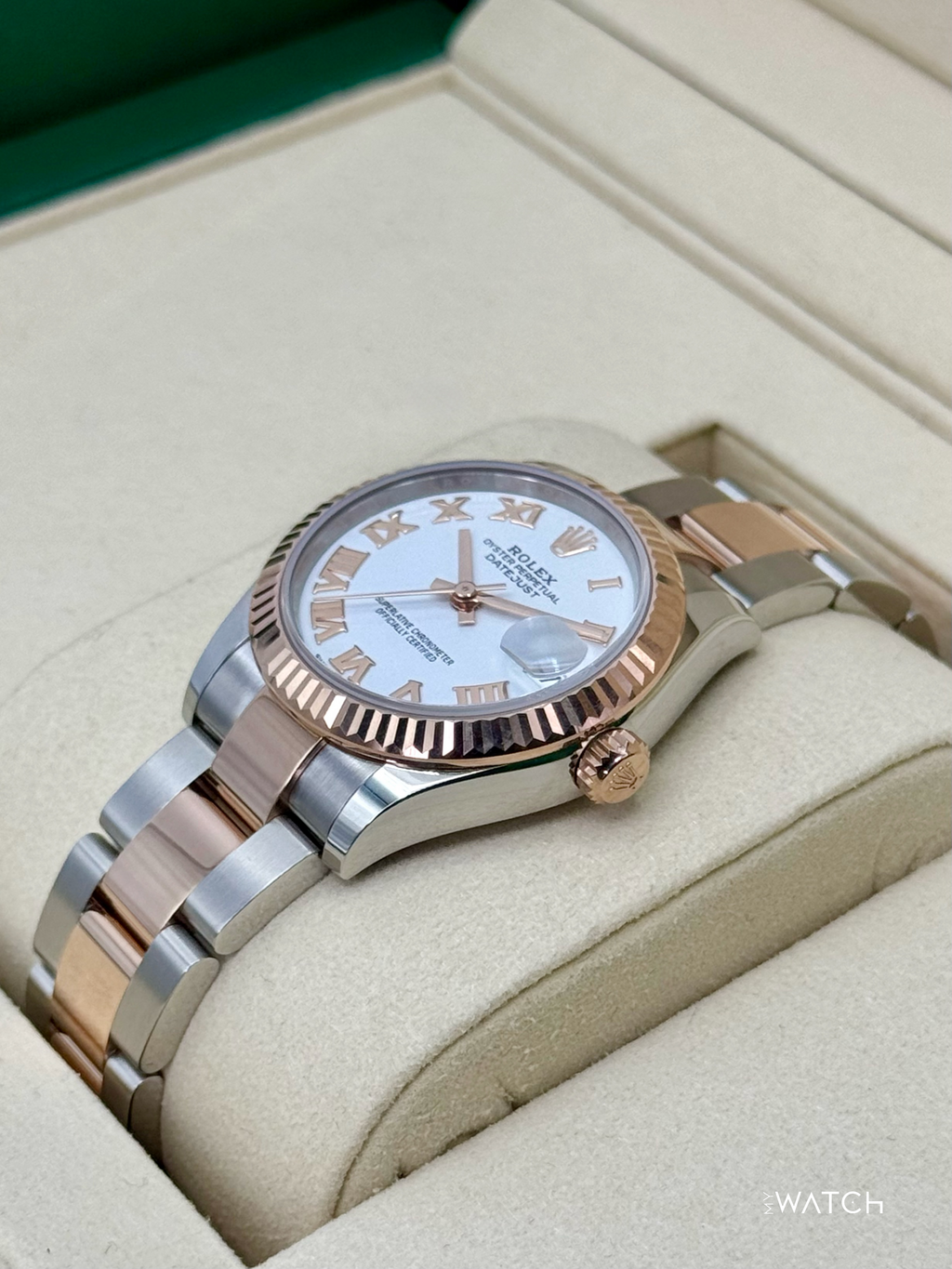 NEW 2025 Rolex Ladies Datejust 31mm 278271 Two-Tone Oyster White Dial