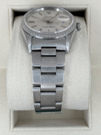 2004 Rolex Datejust 36mm 16220 Stainless Steel Oyster Silver Tapestry Dial (Collectors Set)