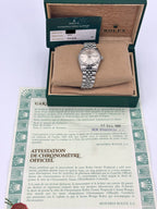 1991 Rolex Datejust 36mm 16234 Stainless Steel Jubilee Silver Dial