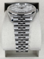 2025 Rolex Datejust 41mm 126334 Stainless Steel Jubilee White Dial