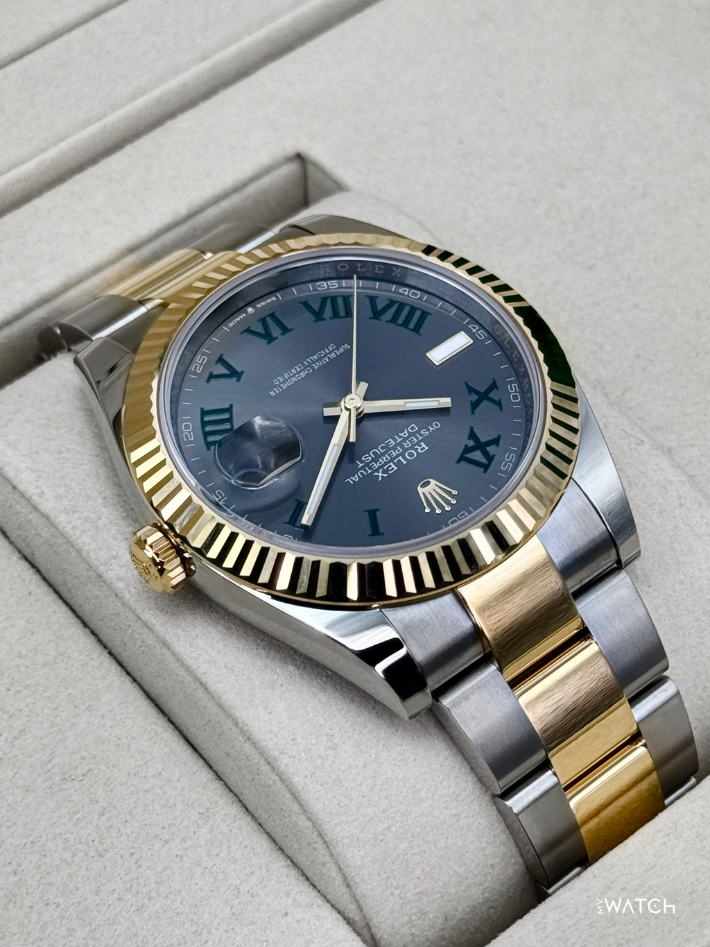 NEW 2026 Rolex Datejust 41mm 126333 Two-Tone Oyster Wimbledon Dial
