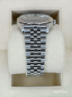 2023 Rolex Datejust 36mm 126234 Stainless Steel Jubilee Green Palm Motif Dial