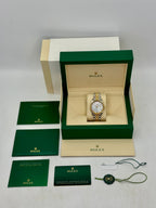 2022 Rolex Datejust 36mm 126233 Two-Tone Jubilee Mother of Pearl Diamond Dial