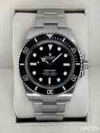 2025 Rolex Submariner 41mm 124060 Stainless Steel Black Dial