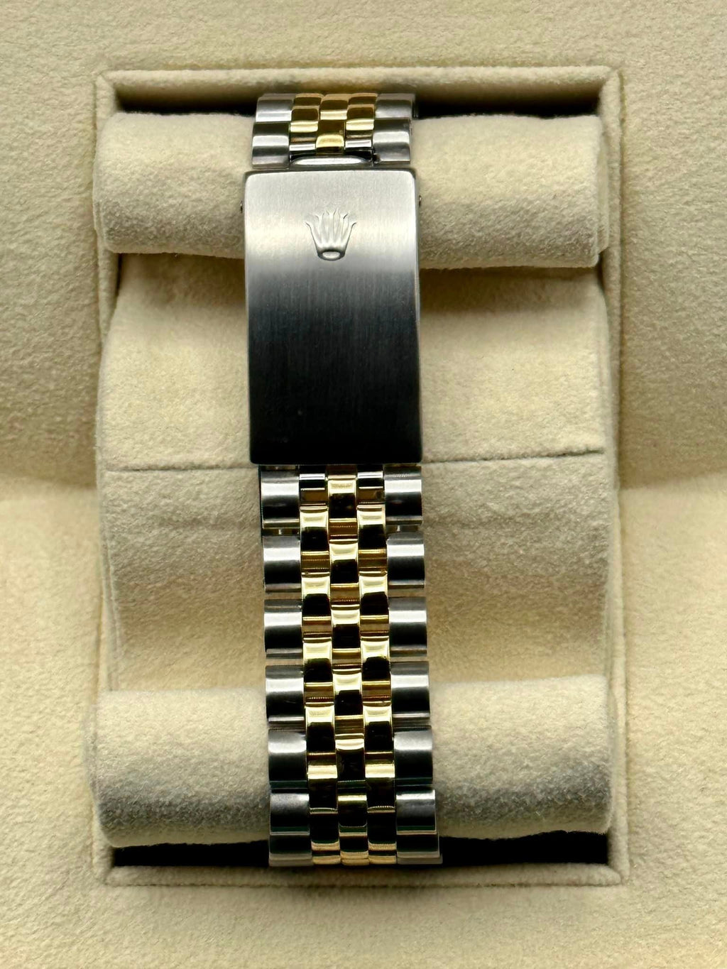 Rolex Datejust 36mm 16233 Two-Tone Jubilee Champagne Diamond Dial