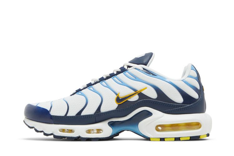 Nike Air Max Plus White Navy Gold