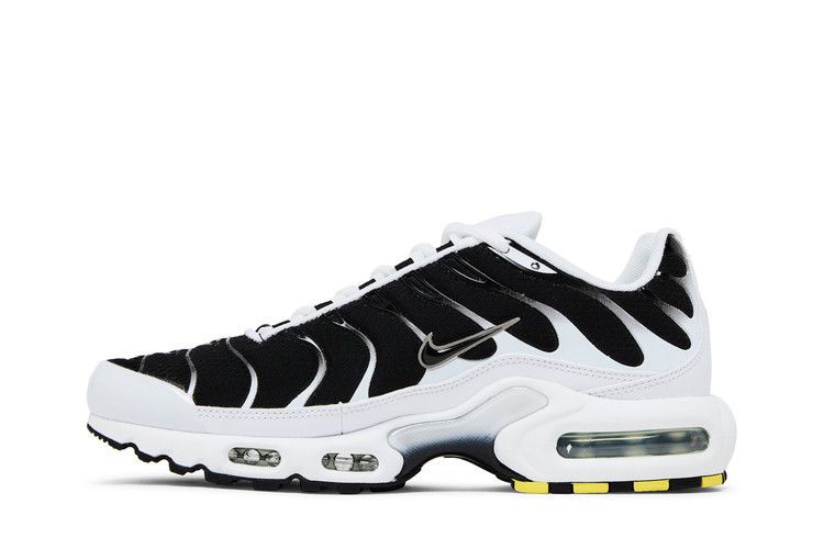Nike Air Max Plus White Black Metallic Pewter