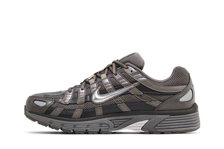 Nike P-6000 Cave Stone Medium Ash Flat Pewter Metallic Silver