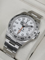 NEW 2026 Rolex Explorer II 42mm 226570 Polar White Dial (STICKERED)