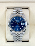 2024 Rolex Datejust 41mm 126334 Stainless Steel Jubilee Blue Dial