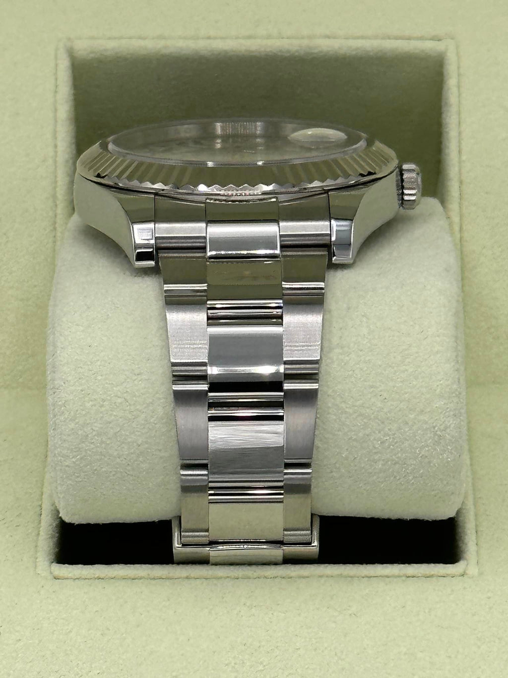 2012 Rolex Datejust II 41mm 116334 Oyster Silver Numerical Dial