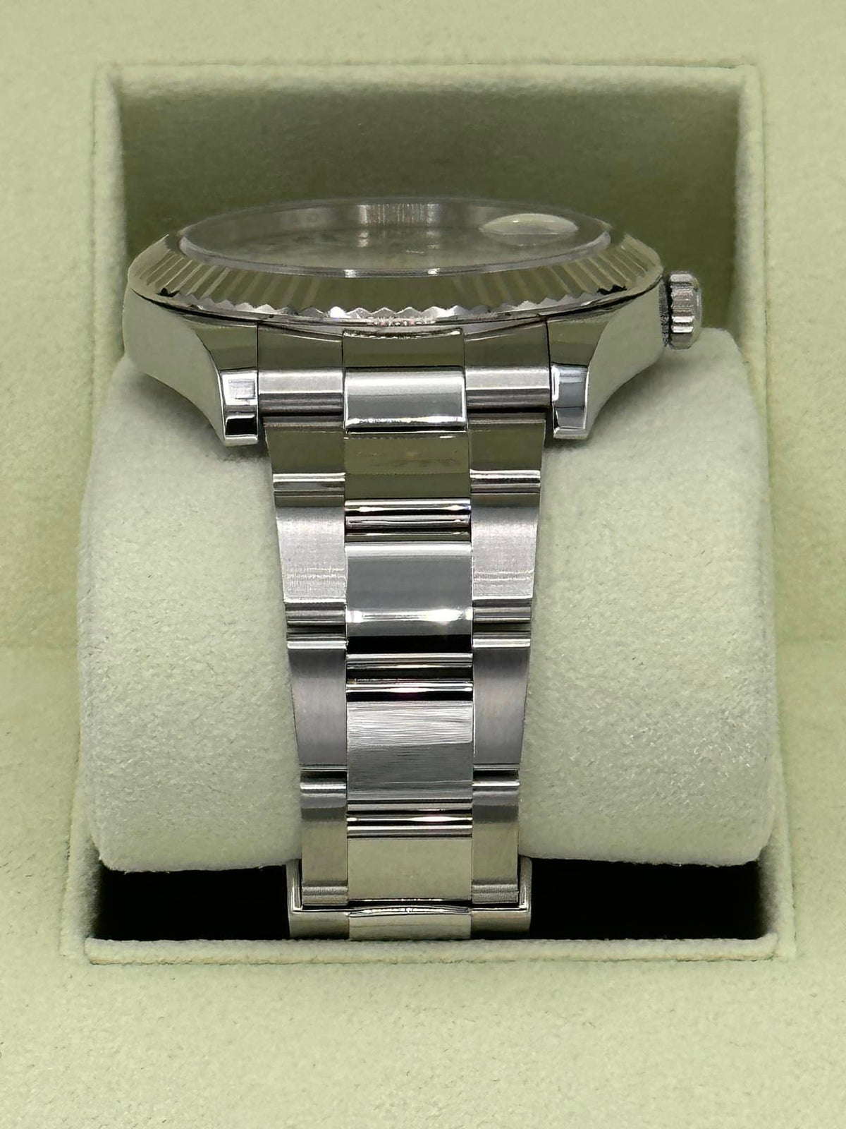 2012 Rolex Datejust II 41mm 116334 Oyster Silver Numerical Dial