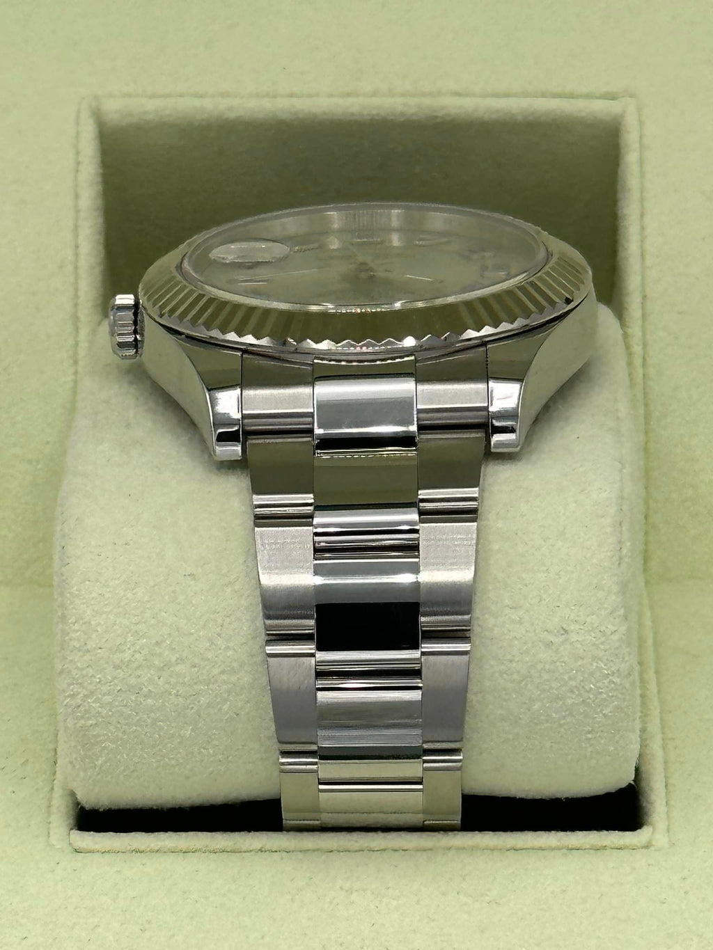 2012 Rolex Datejust II 41mm 116334 Oyster Silver Numerical Dial