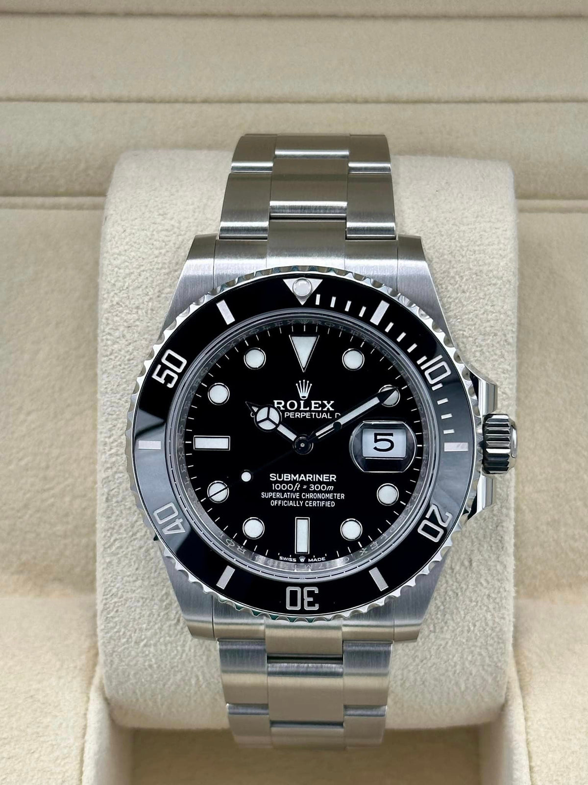 NEW 2024 Rolex Submariner 41mm 126610LN Stainless Steel Black Dial