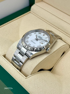 2019 Rolex Datejust 41mm 126334 Stainless Steel Oyster White Dial