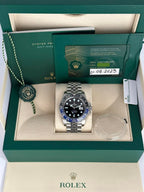 NEW 2023 Rolex GMT-Master II "Batgirl" 40mm 126710BLNR Jubilee Black Dial