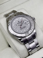 2005 Rolex Yacht-Master 40mm 16622 Platinum Bezel and Dial (Collectors Set)