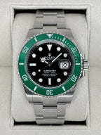 2021 Rolex Submariner "Starbucks" 41mm 126610LV Black Dial