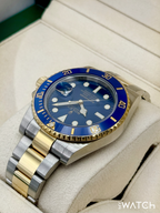 2019 Rolex Submariner "Bluesy" 40mm 116613LB Two-Tone Blue Dial