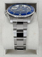 2016 Rolex Submariner Smurf 40mm 116619LB White Gold Blue Dial