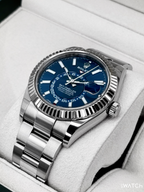 2025 CPO Rolex Sky-Dweller 42mm 326234 Stainless Steel Oyster Blue Dial (CPO)