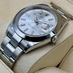 NEW 2025 Rolex Datejust 41mm 126300 Stainless Steel Oyster Silver Dial