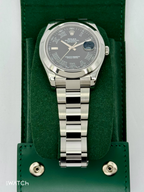 2025 CPO Rolex Datejust II 41mm 116300 Stainless Steel Oyster Black Dial