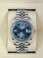 2023 Rolex Datejust 41mm 126334 Jubilee Wimbledon Dial