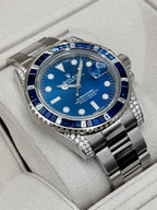 2020 Rolex Submariner 40mm 116659SABR White Gold Blue Dial