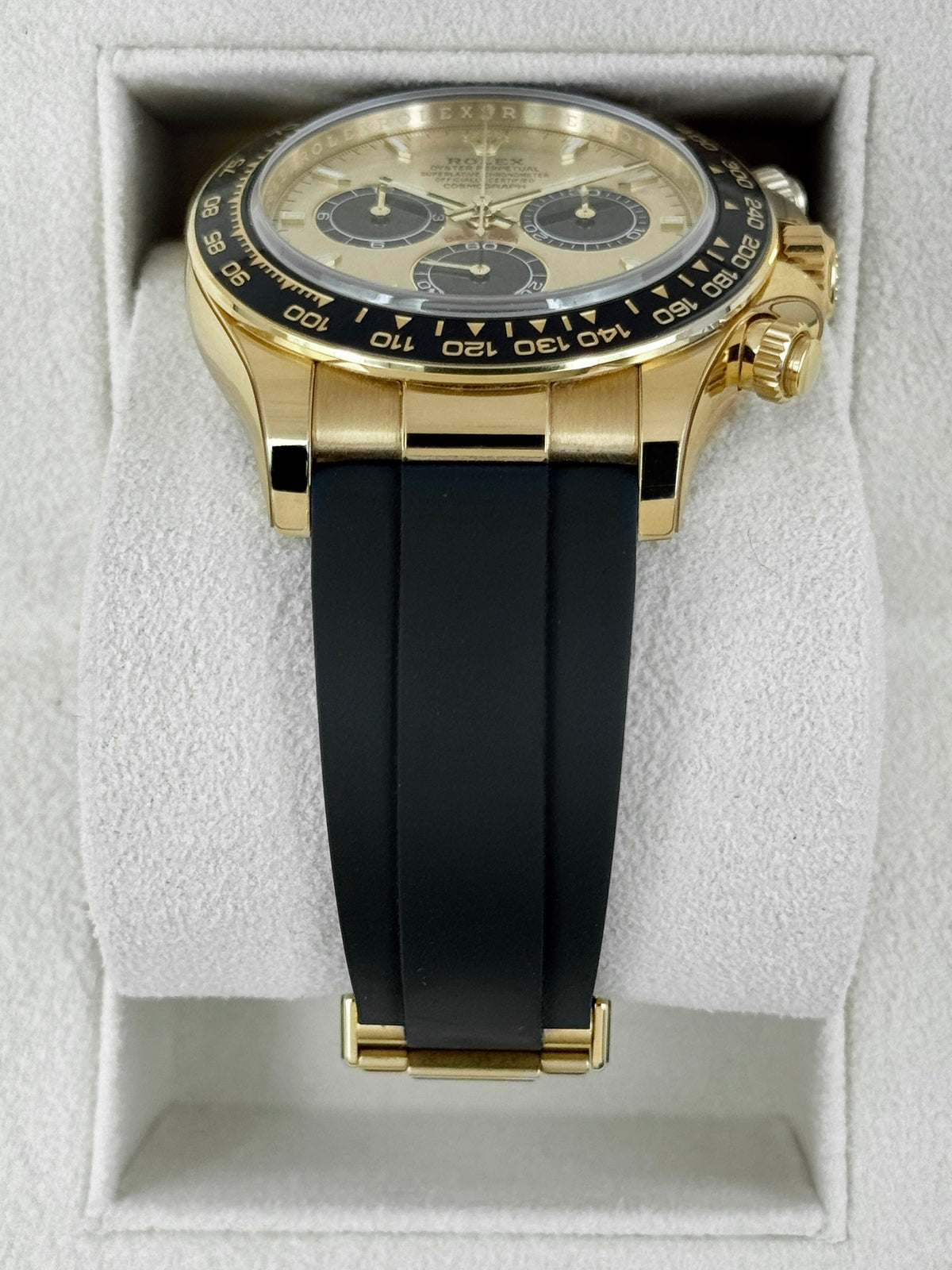 2024 Rolex Daytona 40mm 126518LN Yellow Gold Oysterflex Champagne Pikachu Dial