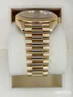 2021 Rolex Day-Date 40mm 228238 Presidential Champagne Roman Numeral Dial