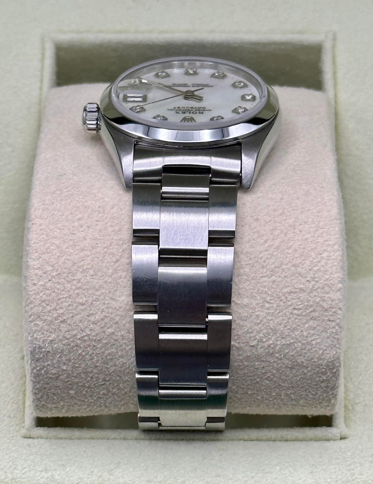 Rolex Ladies Datejust 31mm 68240 Oyster Mother of Pearl Diamond Dial